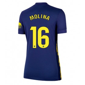 Dámské fotbalový oblečení Atletico Madrid Nahuel Molina #16 Venkovní košile 2025-26 Krátkým Rukávem